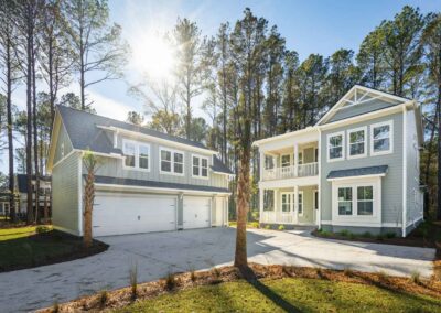 Front exterior of 1167 Guerins Bridge Lane in Awendaw, SC, built by Grantham Homes