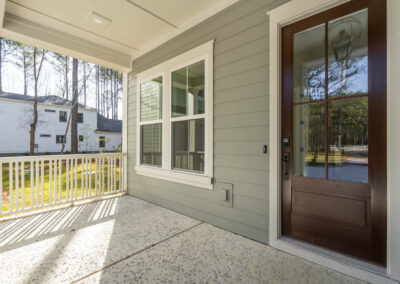 Front exterior of 1167 Guerins Bridge Lane in Awendaw, SC, built by Grantham Homes