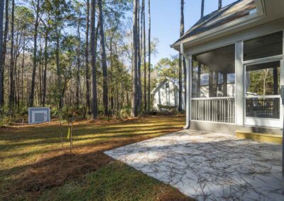 Exterior of 1167 Guerins Bridge Lane in Awendaw, SC, built by Grantham Homes