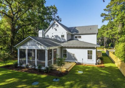 Rear exterior of 1296 Venning Road in Mount Pleasant, SC