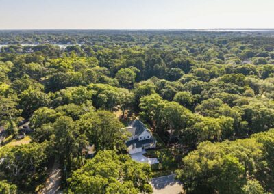 Aerial photo of 1296 Venning Road in Mount Pleasant, SC