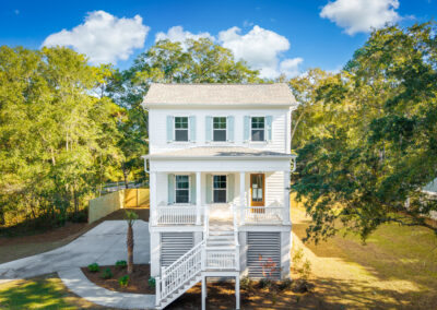 Exterior of 1129 Hamlin Road in Mount Pleasant, SC by Grantham Homes