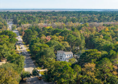 Exterior of 1129 Hamlin Road in Mount Pleasant, SC by Grantham Homes