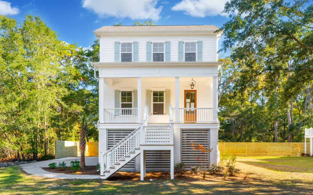 Exterior of 1129 Hamlin Road in Mount Pleasant, SC by Grantham Homes
