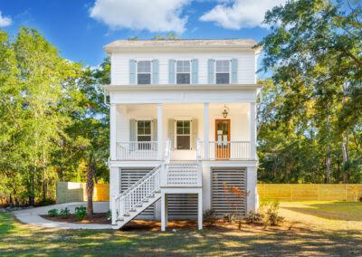 Exterior of 1129 Hamlin Road in Mount Pleasant, SC by Grantham Homes