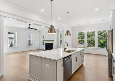 Interior of 1129 Hamlin Road in Mount Pleasant, SC by Grantham Homes