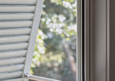 Bahama shutters at 1129 Hamlin Road in Mount Pleasant by Grantham Homes