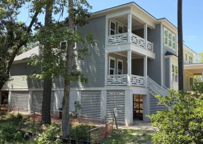 Front exterior of 3725 Zacoma Drive in Mount Pleasant under construction
