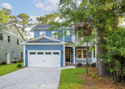 Exterior of 719 Eagle Street in Mount Pleasant, SC by Grantham Homes