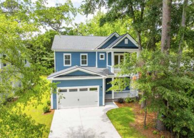 Exterior of 719 Eagle Street in Mount Pleasant, SC by Grantham Homes