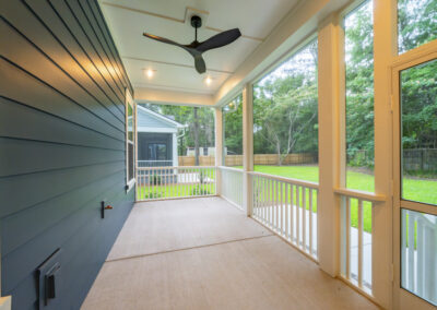 Rear Exterior of 719 Eagle Street in Mount Pleasant, SC by Grantham Homes