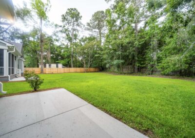 Rear Exterior of 719 Eagle Street in Mount Pleasant, SC by Grantham Homes