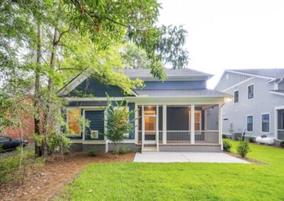Rear Exterior of 719 Eagle Street in Mount Pleasant, SC by Grantham Homes