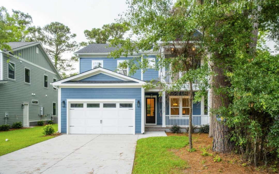 Exterior of 719 Eagle Street in Mount Pleasant, SC by Grantham Homes