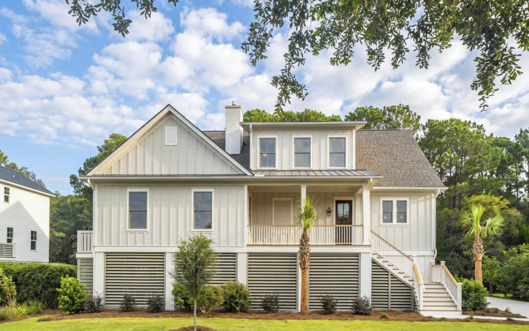 Front exterior of 2870 Maritime Forest Drive on Johns Island, located within Kiawah River Estates