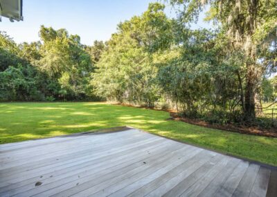 Rear exterior of 335 4th Ave in Mount Pleasant, SC